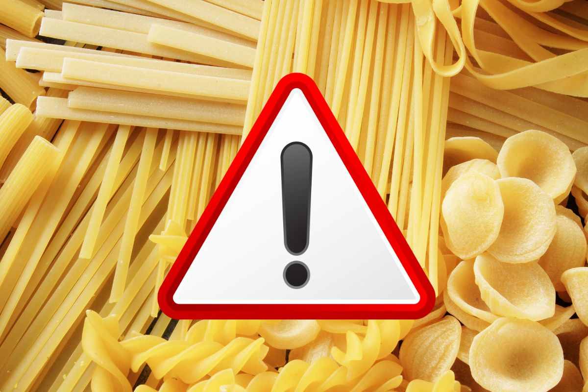 Pasta e simbolo attenzione